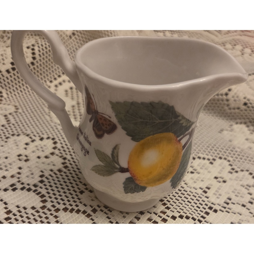 ROY KIRKHAM HERITAGE FRUIT Fine Bone China SMALL Creamer Made in England 2002